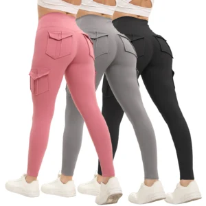 3PCS Women's Leggings High Waisted
